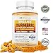 OZ Formulas Premium Organic Turmeric Complex With BioPerine (Black Pepper): Extra Strength 1000mg Serving, 60 Capsules, 100% Natural, PLUS 95% Curcuminoids, Pain, Arthritic relief & Joint Support.