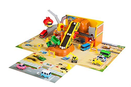 Tayo Heavy Equipment Playset 6.69x9.06x10.63inches