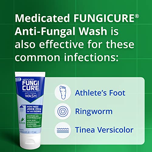 FUNGICURE Medicated AntiFungal Jock Itch Wash, 6 Fl Oz Pricepulse