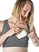 Kindred Bravely French Terry Scoopback Busty Nursing Sleep Bra for E, F, G, H, I Cup | Busty Maternity Bra for Breastfeeding (Large-Busty, Grey)