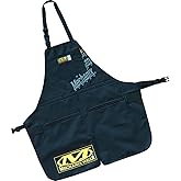 Mechanix Wear Shop Apron, Heavy Duty, One Size, Black | Liquid-Resistant Work Apron with Multiple Storage Pockets, Adjustable Straps &amp; Machine Washable Design