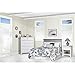 The Dream On Me Chesapeake 5-in-1 Convertible Crib, Storm Grey