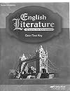 English Literature Grade 12 Teacher Quiz / Test Key ( A Beka Literature Series)