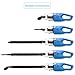 Car Vacuum Cleaner, DC 12V Handheld Vacuum Cleaners With LED Light, Potable Dust Buster Auto Vacuum Cleaner for Car, 16.4FT(5M) Power Cord Hand Vac, Wet&Dry