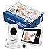 Babysense Video Baby Monitor 3.5 Inch Screen - Wide Angle Lens Included, Night Vision, Talk Back, Room Temperature, Lullabies, White Noise, Long Range and Battery Life