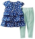 Carter's Baby Girls' 2 Piece Striped Pants Set (Baby)