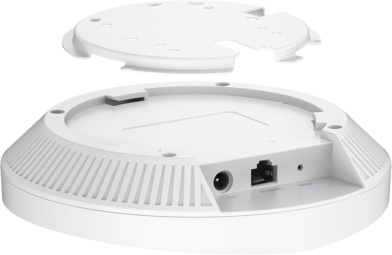 Festa F61 AX1800 Ponto de Acesso WiFi 6 de Dupla Banda, Montagem no Teto, 1× porta PoE Gigabit, Gestão Centralizada Gratuita na Cloud, Configuração e Utilização Fáceis, Sem Necessidade de TI
