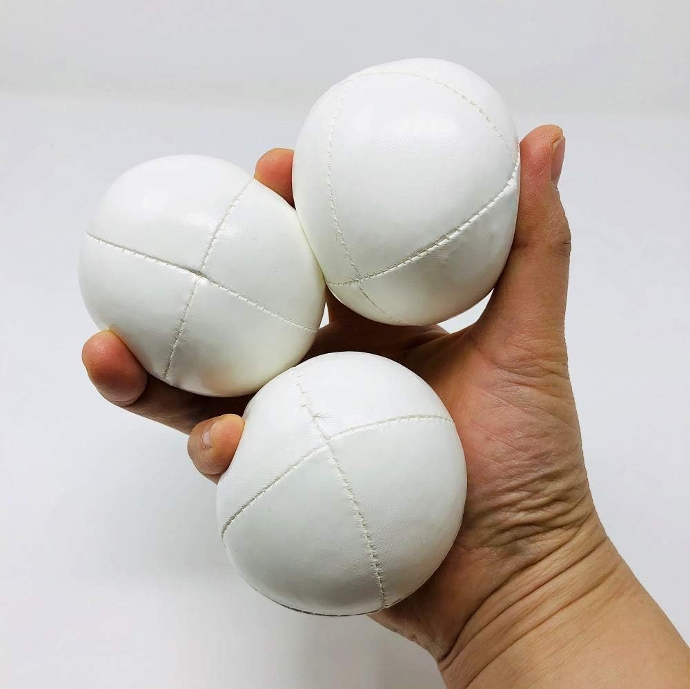 Amazon ビーンバッグジャグリングボールinfinity プロジョー 60mm 85g Juggle 4 Fun 白 3個セット スポーツゲーム おもちゃ