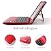 Poetic Keybook Case for iPad Air , Red (840275102487)