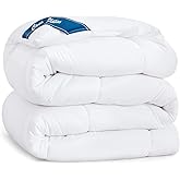 Comforter King Size Goose Down Alternative Microfiber Quilted Solid Comforter/Duvet Insert - Ultra Soft Hypoallergenic Beddin