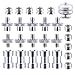 SUNMNS 27 Pieces 1/4 Inch and 3/8 Inch Converter Female Male Threaded Screws Adapter Mount Set for Camera/Tripod/Monopod/Ballhead/Light Stand/Shoulder Rig primary