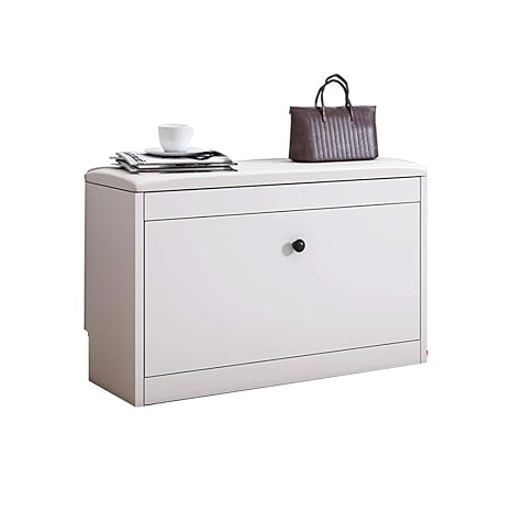 Amazon Com Shoe Bench Cxlo Faux Leather Top For Entryway Shoes