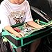 Kids Travel Tray, ZALALOVA Car Seat Travel Tray Children Eating Snack & Drawing Tray Waterproof Play Table