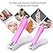 3 in 1 Nail Clipper Set with Nail Catcher, Stainless Steel Fingernail and Toenail Clippers with Durable Double Sided Nail File and Storage Bag
