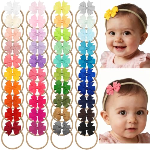 JOYOYO Grosgrain Ribbon Hair Bows Headbands