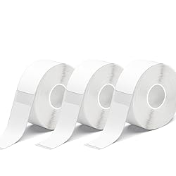 MIARALA White D30 Label Tape, Label Maker