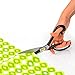 Evergreen Art Supply Super Scissors Stronger Than Stainless Steel Heavy Duty Scissors, Industrial High Carbon Steel with Comfort Grip Perfect for The Artist, Student, Home or Office