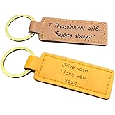 Handmade Custom Keychain Personalized Leather Keychain Name Logo Text Quote Customized Accessory Christmasm Group Friends Gifts Bulk Apparel