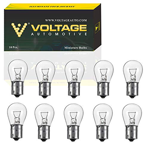 (10 Pack) 1156 Automotive Brake Light Turn Signal Side Marker Light Bulbs