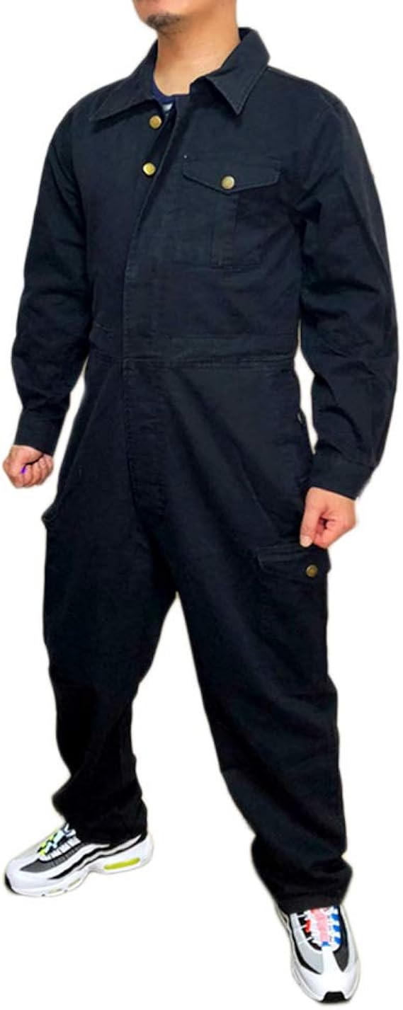 Amazon Co Jp つなぎ メンズ おしゃれ オールインワン ビッグシルエット オーバーサイズ カバーオール ワイドパンツ 作業服 作業着 ユニオンスーツ オーバーオール Gtline Favolic ファボリック 服 ファッション小物