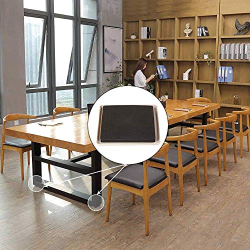 Ezprotekt 8 Pack Reusable Furniture Slider for Carpet,5 Inch Square Furniture Mover,Furniture Sliders Carpet Sliders Furniture Moving Sliders Furniture Moving Pads Furniture Glides - Thumbnail 4