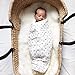 aden + anais Silky Soft Swaddle Blanket,100% Bamboo Viscose Muslin Blankets for Girls & Boys, Baby Receiving Swaddles, Ideal Newborn & Infant Swaddling Set, 3 Pack, Meadowlark
