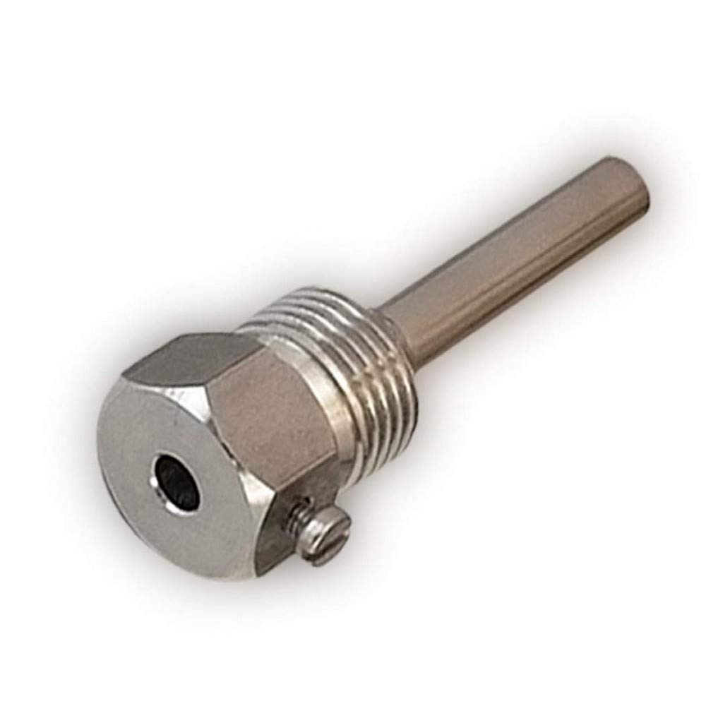 iOVEO 420TH00015 - Thermowell 150 mm - Sensor well stainless steel V4A, G 1/2 inch, installation length 150 mm for temperature sensor 6 mm, heating up to 600 °C