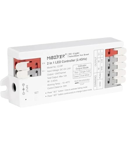 Télécommande 4 Zones Ruban Led CCT MiBoxer FUT007