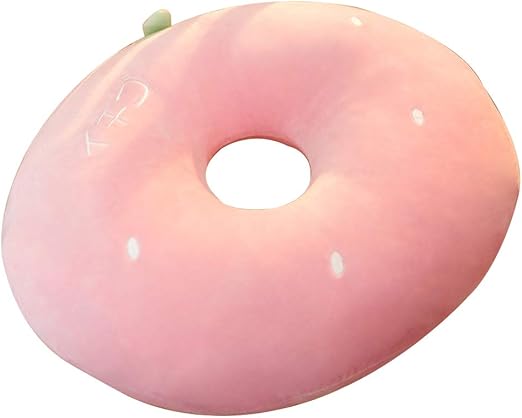 Amazon Com Qiaott Round Doughnut Seat Cushion Plush Donut Pillow