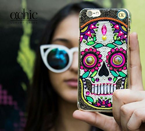 Sugar Skull Handmade iPhone 6 Plus Case, iPhone 6 Case, iPhone 6S Case.