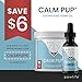 Dog Calming Aid - Hemp Oil for Dogs - Calming Extract for Stress and Anxiety Support - Omega 3 and 6 Fatty Acids - Hip and Joint Pain Support for Dogs - 1oz 250mg