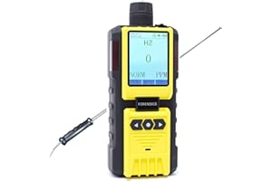 FORENSICS DETECTORS FD Hydrogen Gas Analyzer by Forensics | USA NIST Calibration |Range: 0-1000ppm | Resolution: 1ppm | Built-in Pump & 4ft Probe |