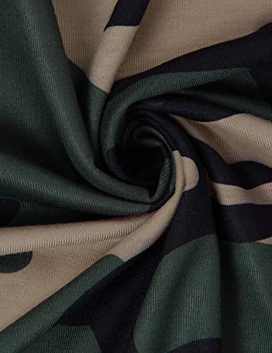 image for BMJL Women's Casual Cute Shirts Leopard Print Tops Basic Short Sleeve 