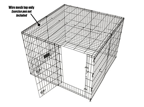 image for MidWest Homes for Pets Exercise Pen Metal Top | Dog Pen Top Fits Midwe