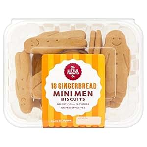The Little Treat Co. Mini Gingerbread Men Biscuits - 18 ...