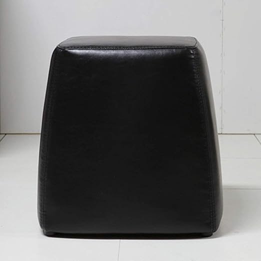 QQXX Reposapiés otomano Otomano Estructura de Madera Maciza Cubierta de