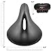 Giddy Up! Bike Seat – Most Comfortable Memory Foam Waterproof Bike Saddle, Universal Fit, Shock Absorbing including Mounting Wrench – Allen Key – Reflective Band and Waterproof Protection Coverthumb 4