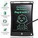 MYMAHDI LCD Writing Tablet, 8.5 inch Doodle Board, Electronic Drawing & Writing Board, with Smart Writing Stylus for Kids Gifts, School,Office, Fridge or Family Memo, Black