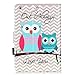 LittleMax(TM) iPad Mini 2 3 Case, Synthetic Leather Kickstand Case Smart Wake/Sleep Cover Flip Wallet iPad Mini 3/2/1 Protector -01 Owl