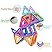 Tomvoc Magnetic Building Blocks Sets（92pcs）, STEM Educational Toys for 3 + Years Old Boys Girls, Magnetic Toys for Kids Toddlers with Container Bag