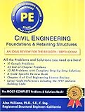 Foundations and Retaining Structures, Williams, Alan, 0793185076