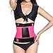 HURMES Waist Trainer Belt for Women - Waist Cincher Trimmer Slimmer Body Shaper Belt (Fluorescent Pink, M)