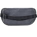 Hopsooken Travel Money Belt: Waist Pack for Running and Cycling, Rfid, Comfortable, Durable and Lightweight Hidden Travel Passport Wallets.(Gray)