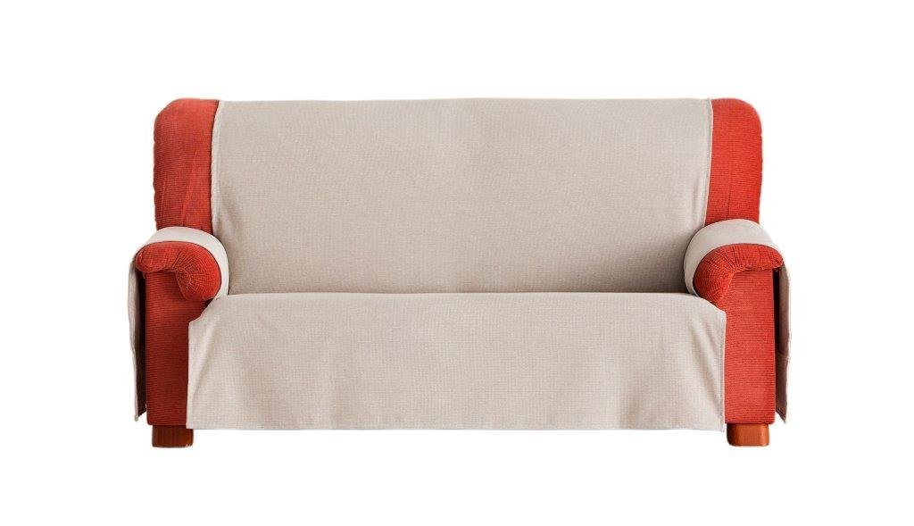 Eysa Constanza practica sofa cover 4 seats color 01-linen, Cotton, 37 x 7 x 29 cm