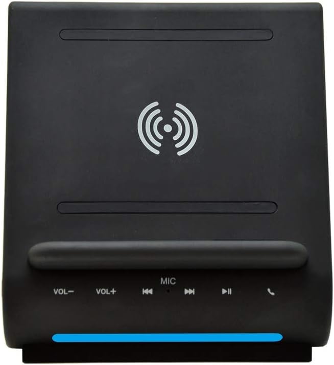 Fast Charging Wireless Charger, Bluetooth Premium Speakers, Docking Station with Built in Mic Handsfree Call, 4 in 1 Station for iPhone 12/12 Mini/12 Pro Max and Samsung Phone: Home Audio & Theater