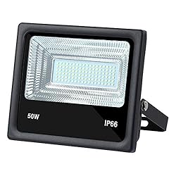 2 PCS DC 12V LED Flood Light 50W 4500lm 6500K