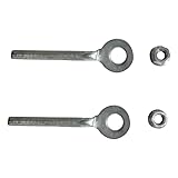 0.4" Chain Wheel Axle Tensioner Adjuster Silver