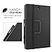 MoKo Galaxy Tab S3 9.7 Case - Slim Folding Cover Case for Samsung Galaxy Tab S3 9.7 Inch Android 7.0 2017 Version Tablet (SM-T820 / T825), Black (with Auto Wake/Sleep and Stylus Pen Loop)