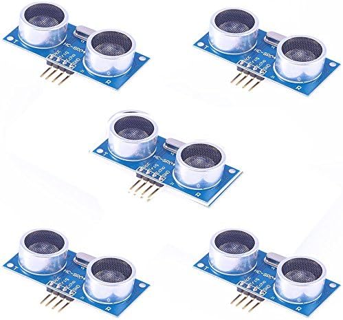 Fleemy HC-SR04 Ultrasonic Module Distance Range Detecting Sensor for Arduino UNO MEGA2560 Nano Robot XBee ZigBee_5pcs