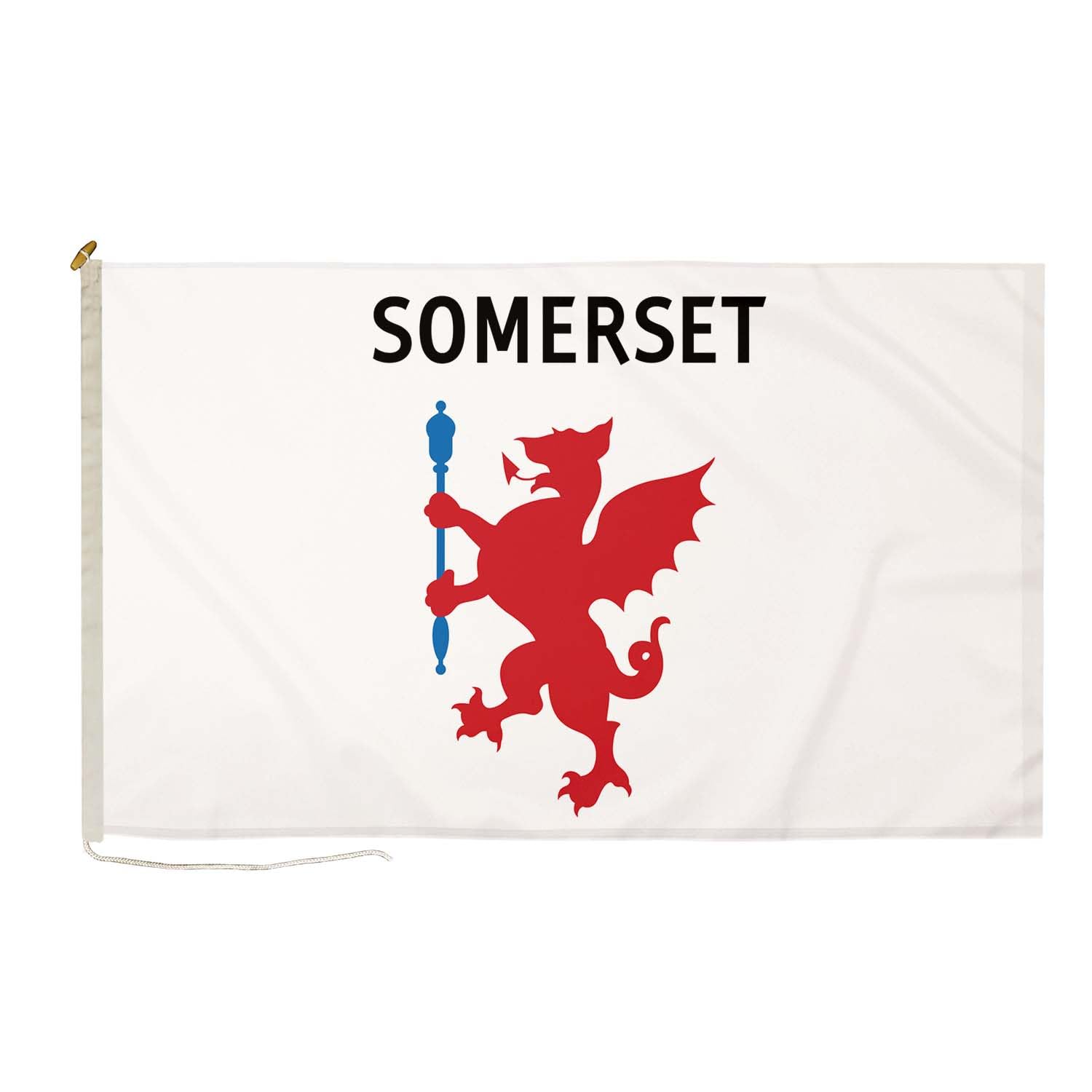 Somerset Old DuraFlag Rope and Toggled 5ft x 3ft Premium Quality Flag 150cm x 90cm